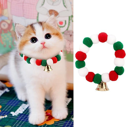 Lionheart Pom-Pom Plush Ball Elastic Collar - Image 2