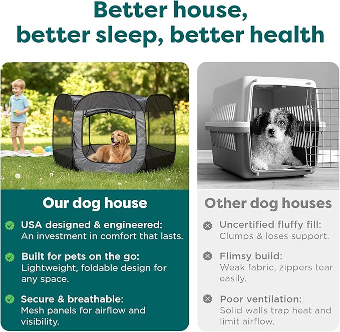 FurHaven Portable Pet Playpen for Dogs & Cats, Foldable Kitten Playpen - Image 7