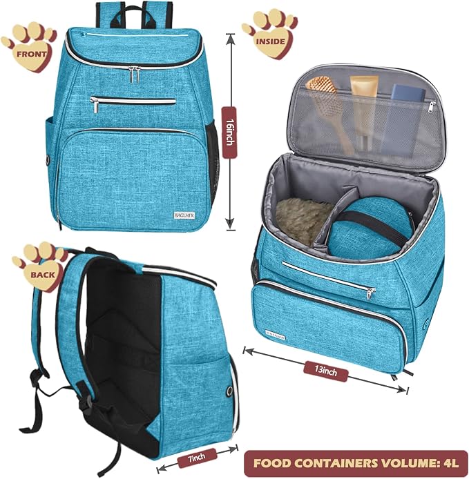 BAGLHER 丨Dog Travel Bag Backpack, Airline Approved Pet Supplies Backpack - Image 3