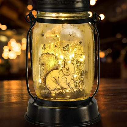 kyoryuger Squirrel Gifts for Women/Men Squirrel Solar Lanterns Mom Birthday - Image 9