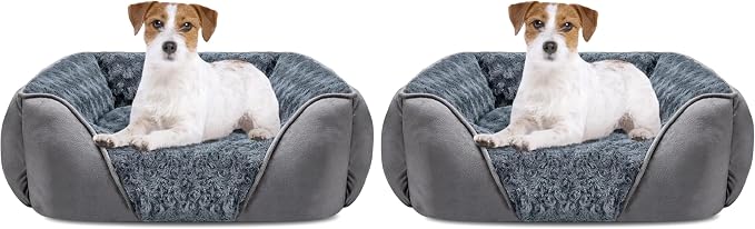 INVENHO Dog Bed Medium Size Dog, Orthopedic Warming Soft Calming Sleeping Puppy by INVENHO