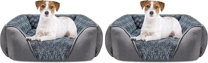 INVENHO Dog Bed Medium Size Dog, Orthopedic Warming Soft Calming Sleeping Puppy by INVENHO