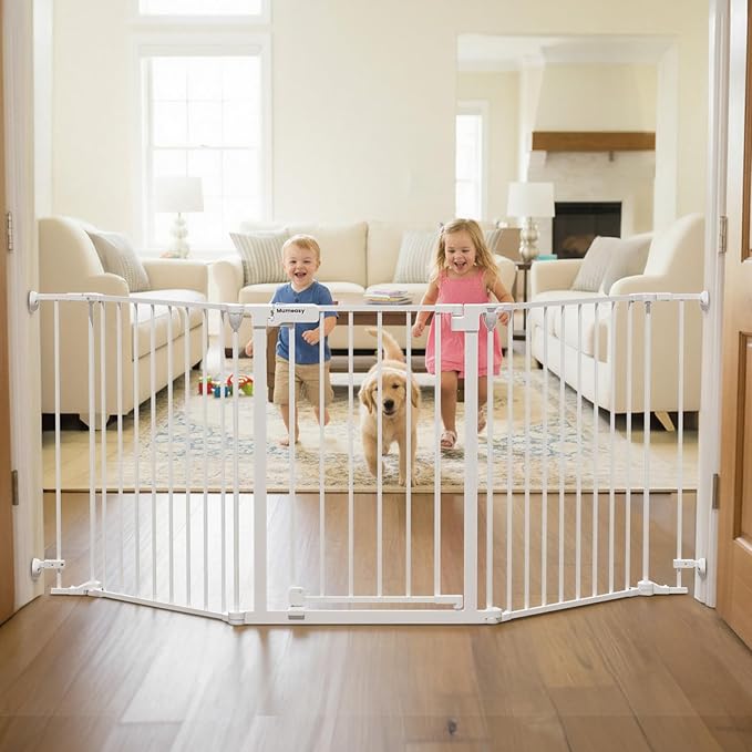 Mumeasy 80" Extra Wide Baby Gate by Mumeasy-FocusonBabyPetSafetyGate