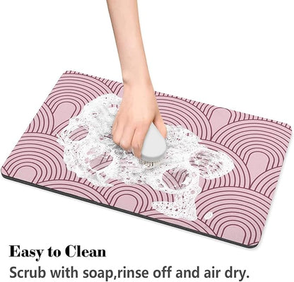 Dog Food Mats for Floors Absorbent, Pet Cat Food Mat - Image 6