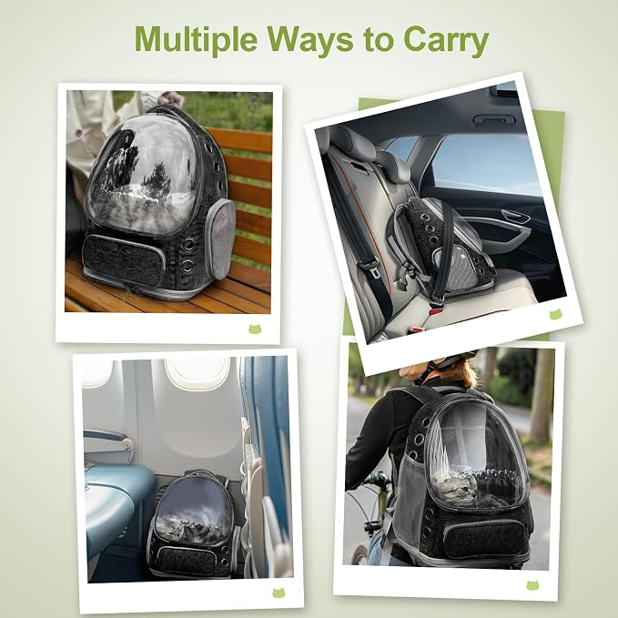 Expandable Cat Backpack, Cat Bubble Backpack Carrier - Image 9