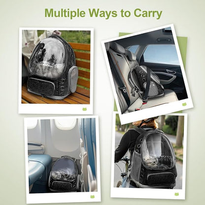 Expandable Cat Backpack, Cat Bubble Backpack Carrier - Image 9