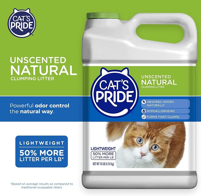Cat's Pride Lightweight Clumping Litter: Natural - Image 2
