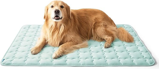 Bedsure Cooling Mat for Large Dogs – 48x30 Thin Washable Cooling Pet Pad for by BEDSURE