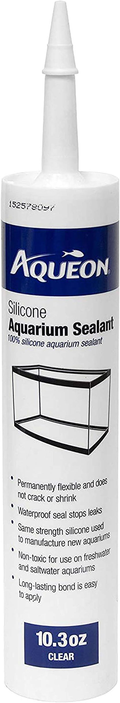 Aqueon Aquarium Silicone Sealant Clear 10 Ounces by Aqueon