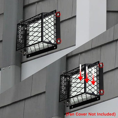 Dryer Vent Cover Guard, Dryer Vent Bird Guard Cagefor Most 3" to 4" Exhaust Fan - Image 5