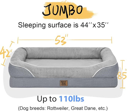 Washable Orthopedic Large Dog Bed - Image 5
