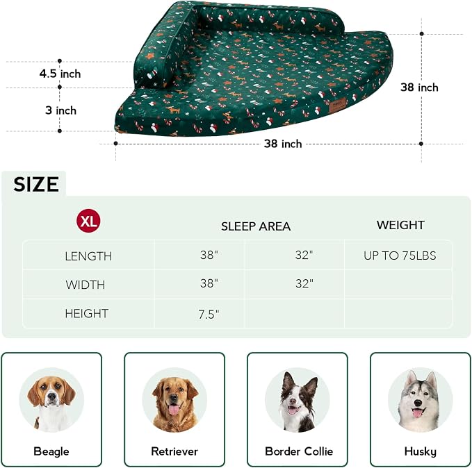 Large Dog Bed for Christmas - Image 5