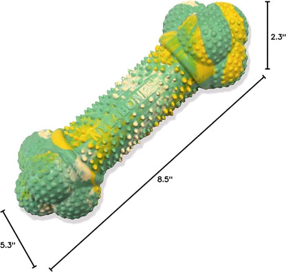 Nylabone Flavor Frenzy Barbell Puppy Chew Toy, Rubber Toys - Image 10