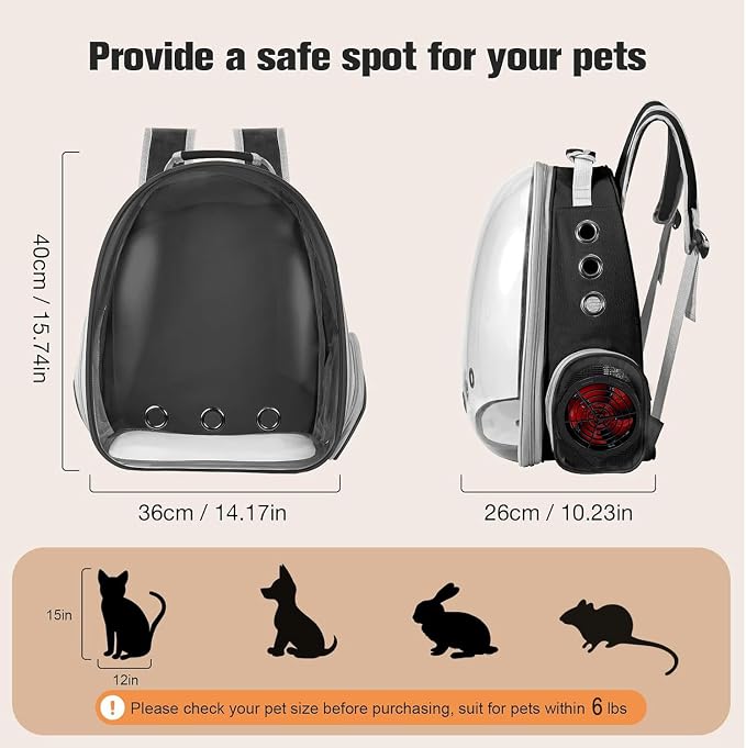 Active Cooling Pet Backpack Carrier - Image 4