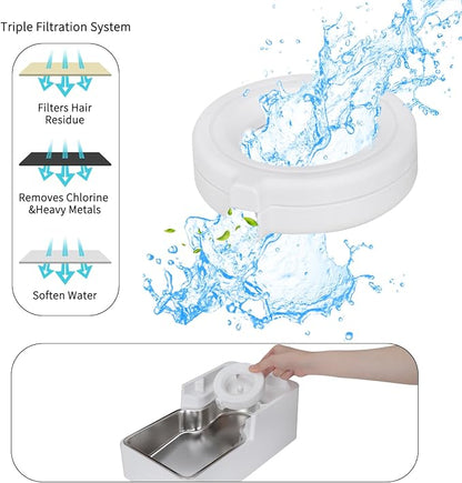 Automatic Dog and Cat Dispenser: 8L White Gravity Feeder - Image 6