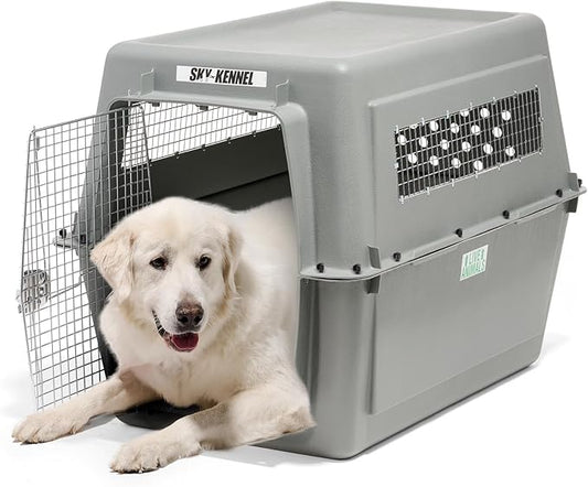 Petmate Sky Kennel IATA Airline Compliant Plastic Dog Crate by Petmate