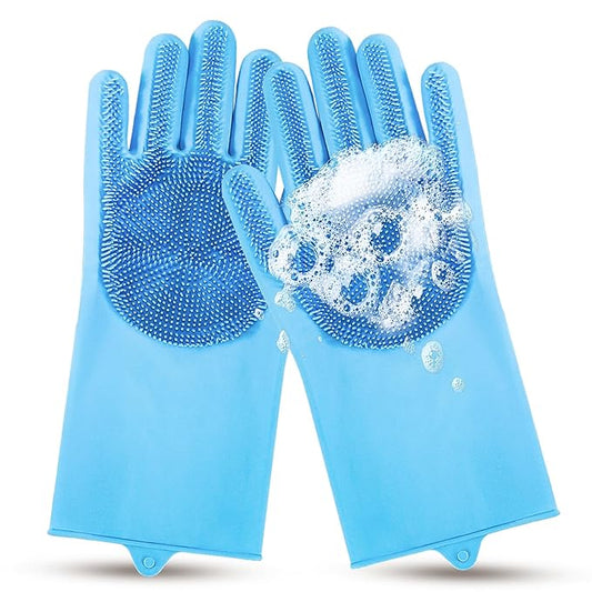 WJWJA-Pet Grooming Gloves by Unknown