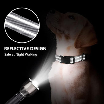 Hikiko Reflective Martingale Dog Collars - Image 4