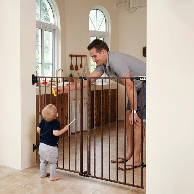 Babelio 34" Extra Tall Baby/Dog Gate by BABELIO