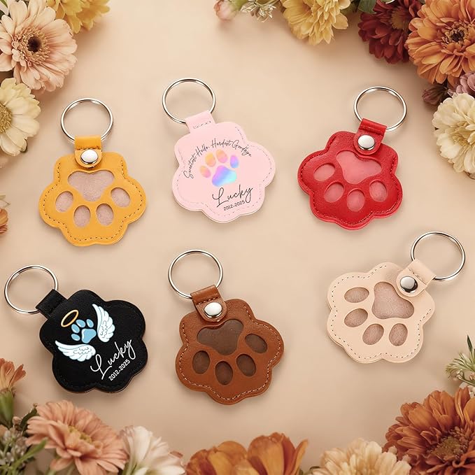 Eunigem Personalized Pet Hair Keychain - Image 5