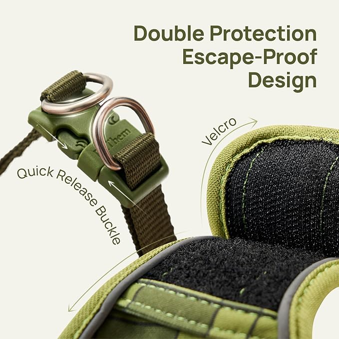 Cat Harness and Leash Set, Step-in Escape Proof Adjustable Vest Harness - Image 4