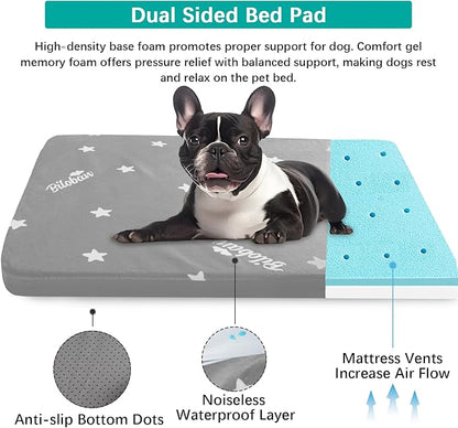 Waterproof Dog Bed for Large Dog, Memory Foam Orthopedic Dogs Beds & Furniture - Image 7