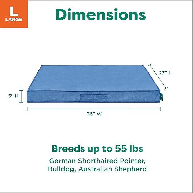 FurHaven Cooling Dog Bed – Large Foam Mattress - Image 3