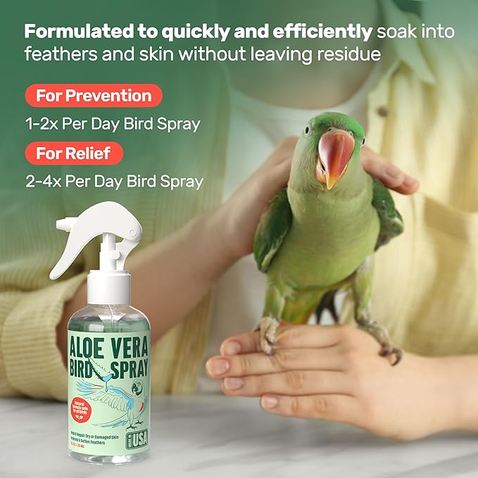 Aloe Vera Bird Spray - Image 7
