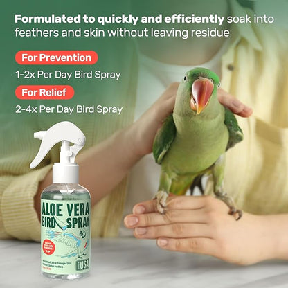 Aloe Vera Bird Spray - Image 7