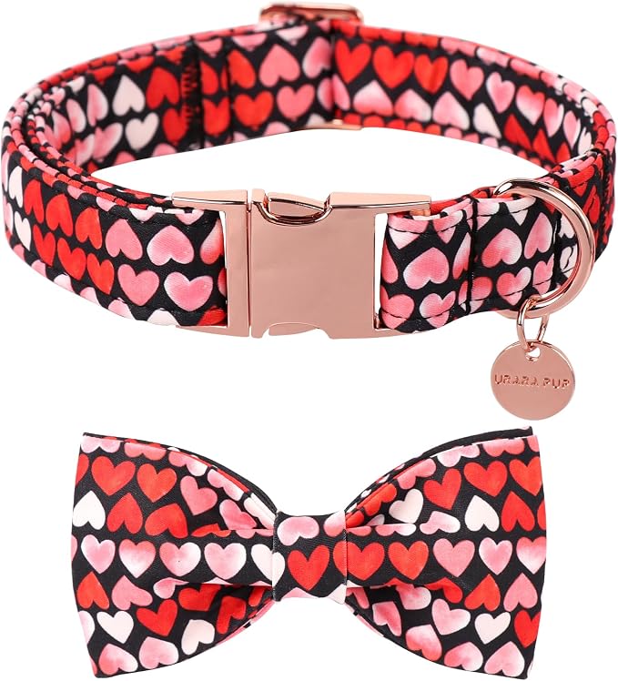 Valentine’s Day Dog Collar by UPURARAPUP