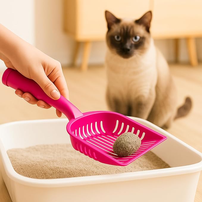 2-in-1 Pooper Scooper with Bag Attachment, Cat Litter Shovel Scoop with Bag - Image 7