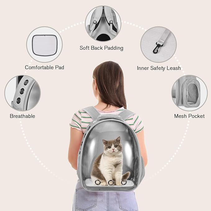Cat Carrier Backpack, Pet Carrier Backpack Front Pack - Image 5