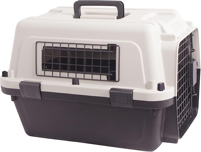 Plastic Dog/Cat Crate Portable Travelling Pet Kennel Without Wheel by FOURPAW