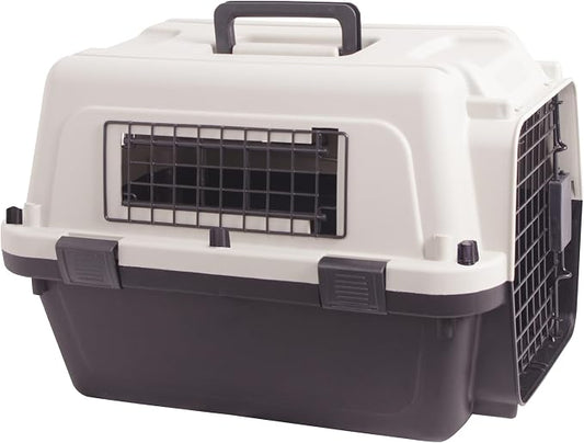 Plastic Dog/Cat Crate Portable Travelling Pet Kennel Without Wheel by FOURPAW