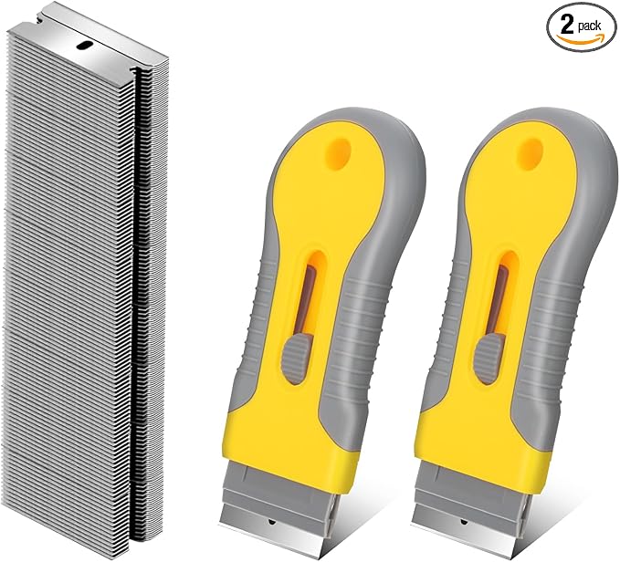 WEGAZ-2 Pack Razor Blade Scraper by WEGAZ