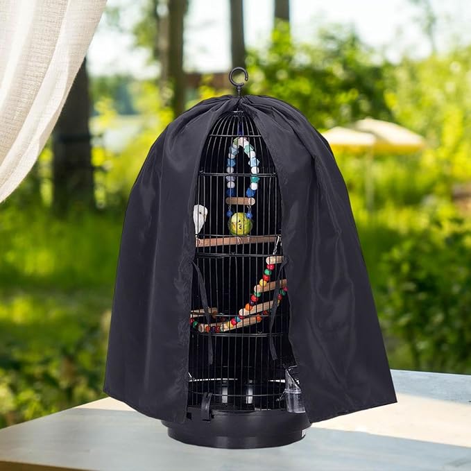 Bird Cage Cover Parrot Cage Protector Windproof Supplies Blackout Cover - Image 6