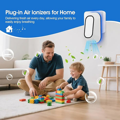 Plug in Air Ionizers 3-Pack, Negative Ion Air Purifier - Image 4