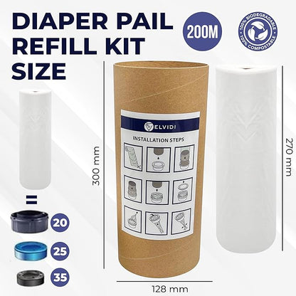 Diaper Pail Refill – Universal for Diaper Disposal Systems | Refill Your Empty - Image 3