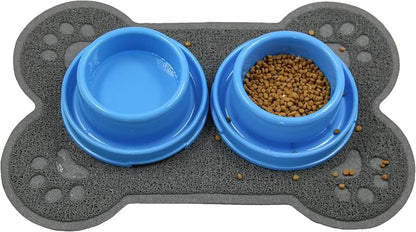 Petlike Pet Feeding Mat for Large Dogs and Cats, Non-Slip and Waterproof Large by PetsLikePetLike