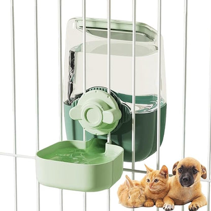 35oz Rabbit Water Bottle, Pet Hanging Automatic Water Dispenser by RMNHPTK