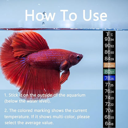 AQUANEAT Aquarium Heater, 25W Small Betta Fish Tank Heater, Mini Preset Water - Image 7