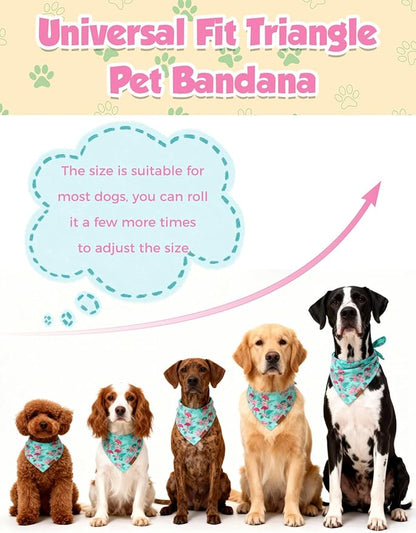 Luxury Double-Layer Dog Birthday Bandana – Handmade, Silk-Soft Polyester - Image 7