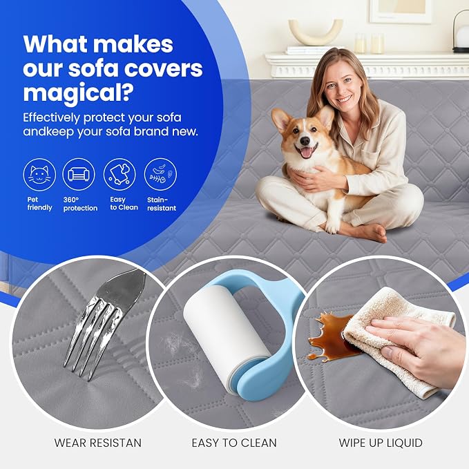 Waterproof Dog Bed Cover, Non-Slip Dog Blanket - Image 6