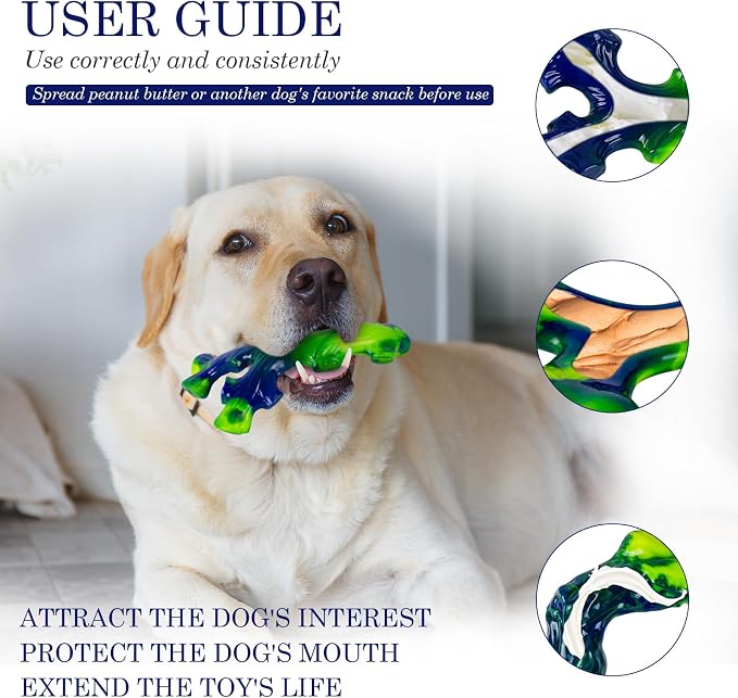 3-Pack Indestructible Nylon Dog Chew Toys - Image 6