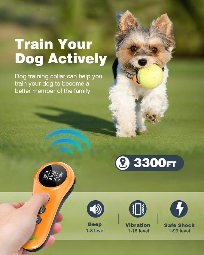 2-in-1 Dog Shock Collar & Dog Bark Collar - Image 4