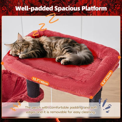 Taoqimiao Gothic Cat Tree, 38.5-Inch Cat Tower - Image 3
