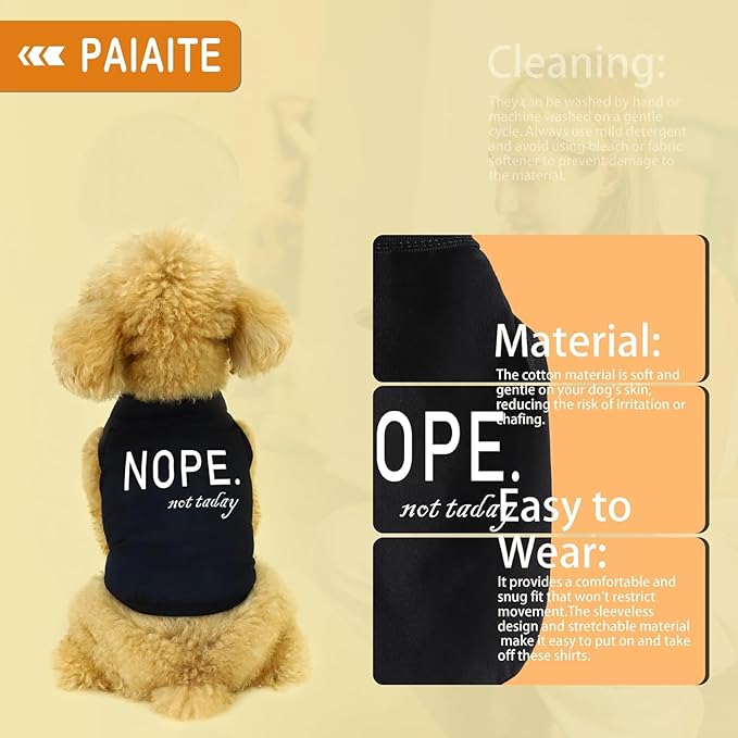 Discover Cozy Cotton Canine Wear: Soft, Lightweight, and Breathable Dog Shirt - Image 4