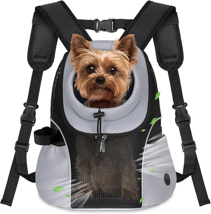WOYYHO Pet Dog Carrier Backpack Small Dog Front Backpack Ventilated Mesh Dog by WOYYHO