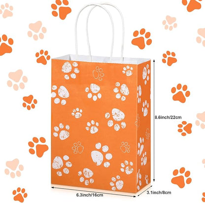 Blulu 20 Pcs Puppy Dog Paw Gift Bags - Image 2