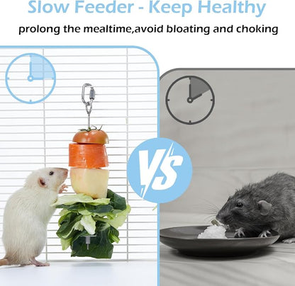 2Pcs Rat Enrichment Toys, 304 Stainless Steel Rat Foraging Toy - Image 4